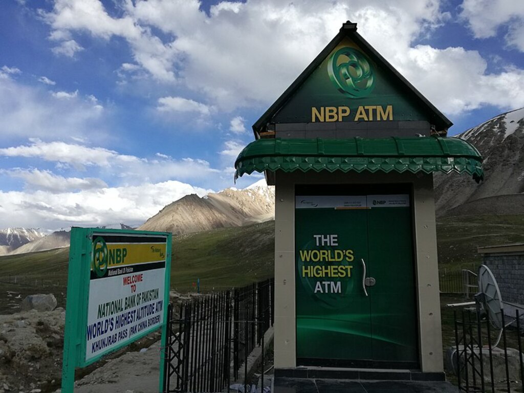 NBP, World's Highest ATM