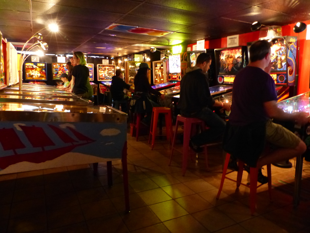 Pinball Museum Asheville Interior 1