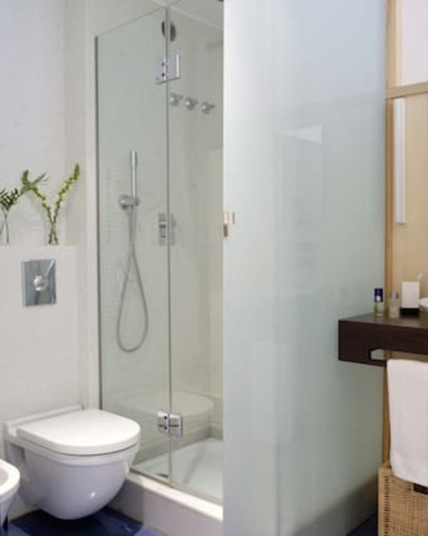 apartment with contemporary design in city center