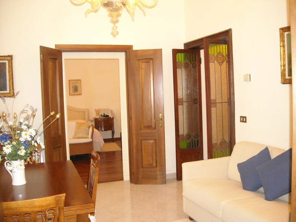 Kitchen and living area at Nest of Love