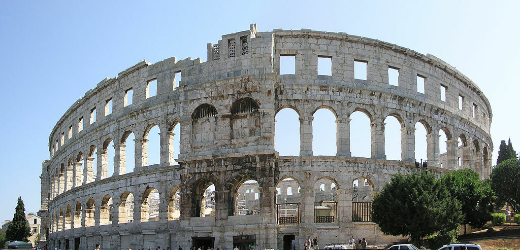 Pula Arena, Istria, Croatia