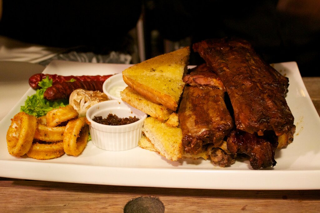 Serious grill platter