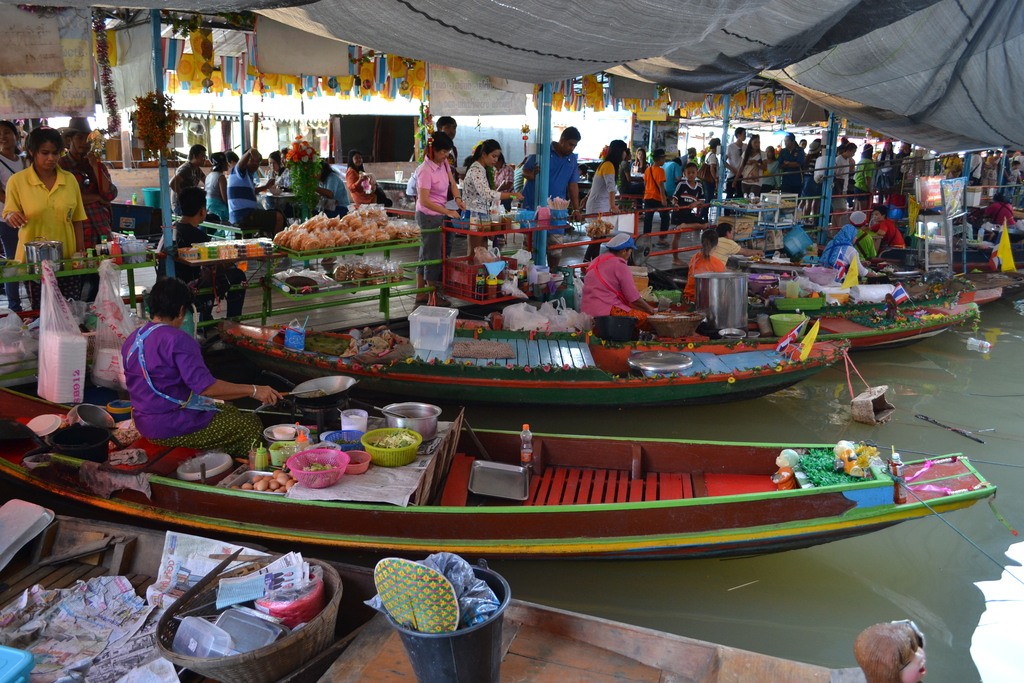 Ayutthaya Thailand Water Market