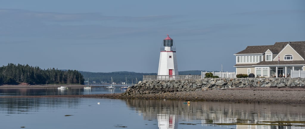 2021-08-31 02 Pendlebury - St. Andrews North Point Lighthouse, Saint Andrews NB Canada