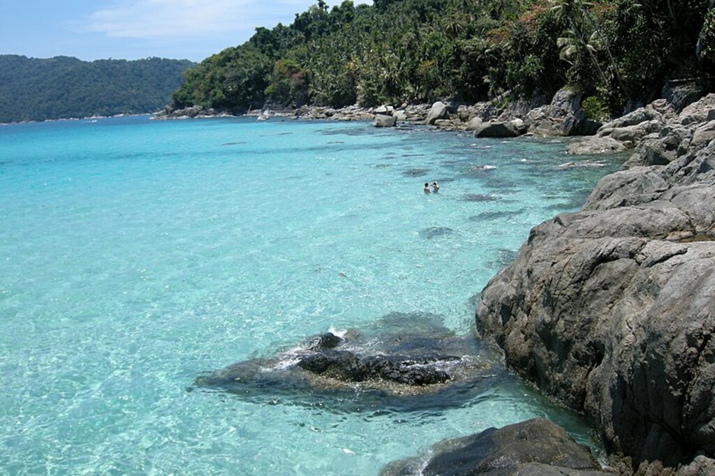 Perhentian Kecil Island, Malaysia, Clear blue water