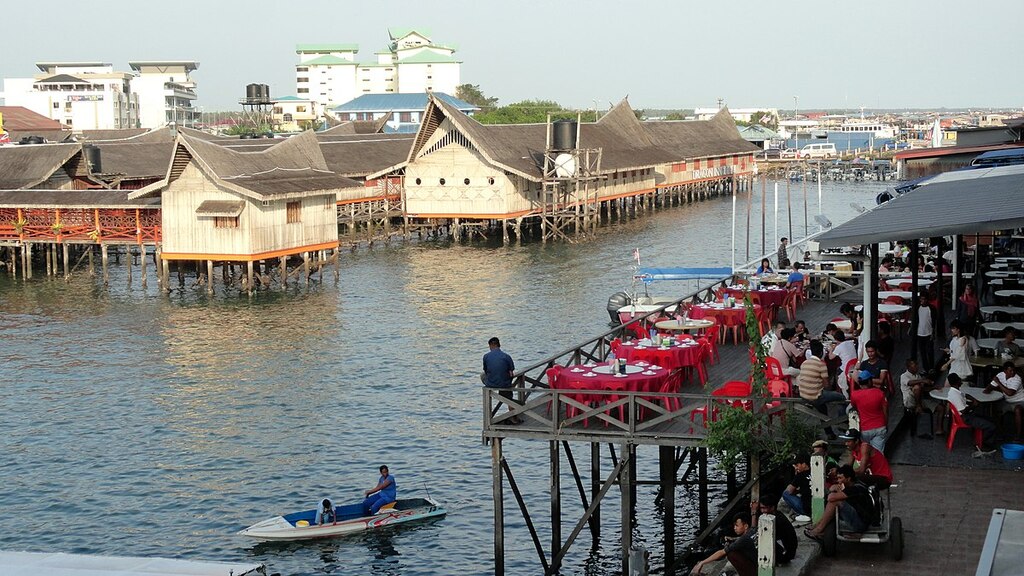 Semporna Waterfront, Sabah, Malaysia