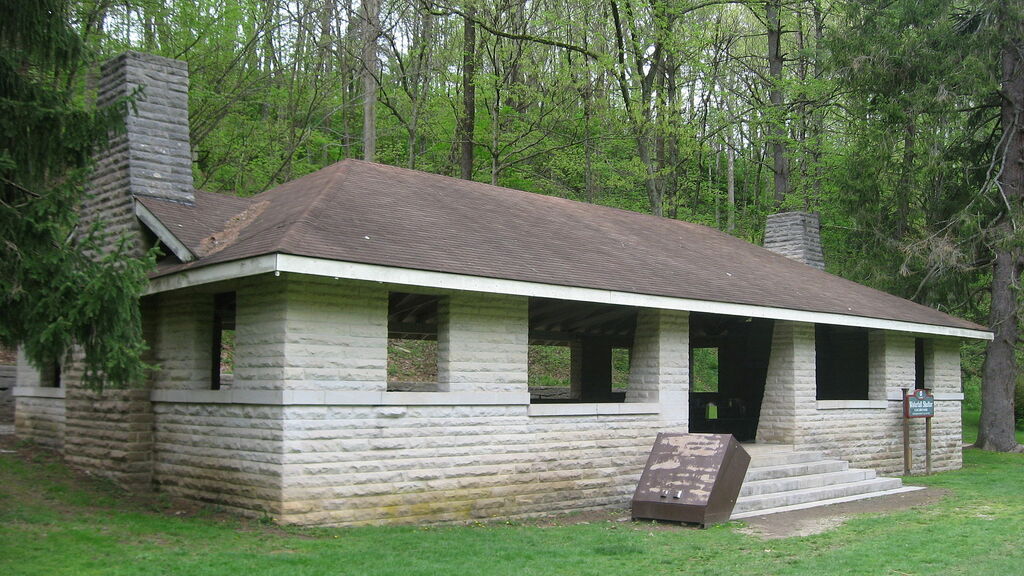 Lower Cascade picnic shelter