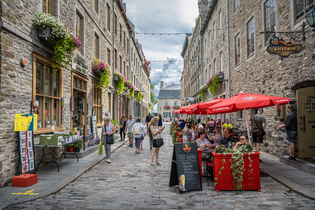 Petit Champlain. Quebec city Historic downtown 3