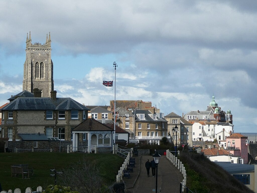 View of Cromer from East Cliff