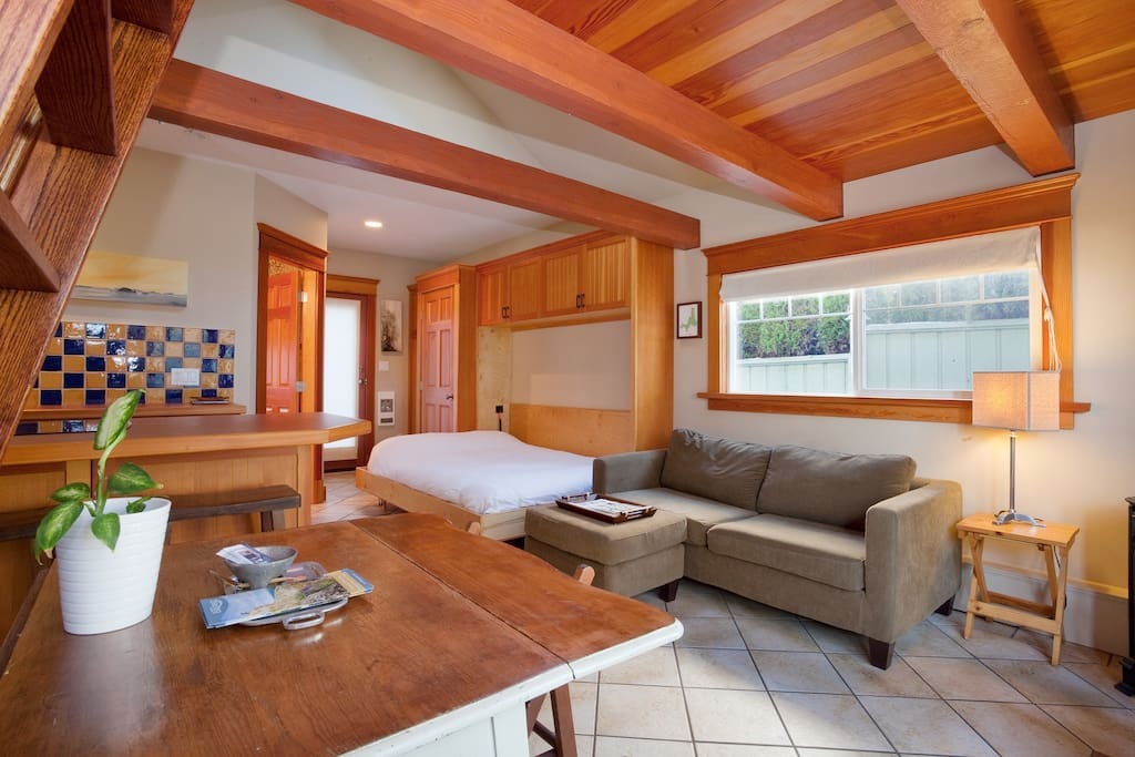 The interior living space. 