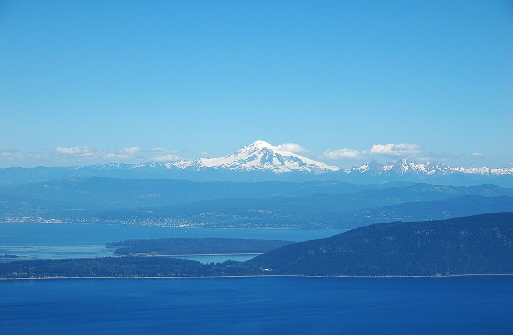 Orcas Island, San Juan Islands, and Mount Baker, Washington State - panoramio