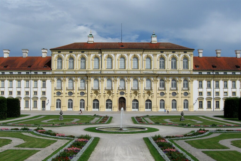 Neues Schloss Schleissheim Westseite-1