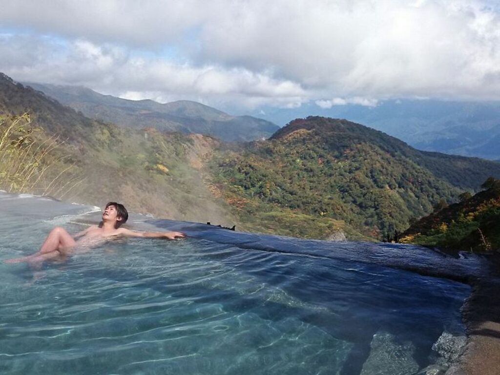 この湯に浸かればまさに温泉天国！