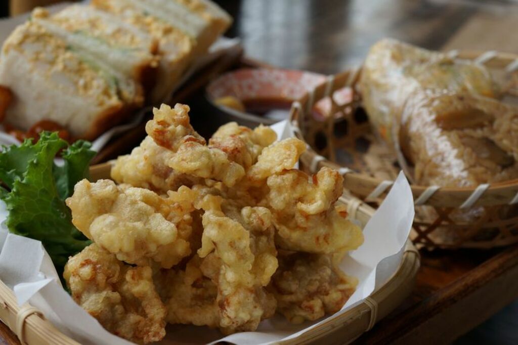 大分名物　とり天もオススメ