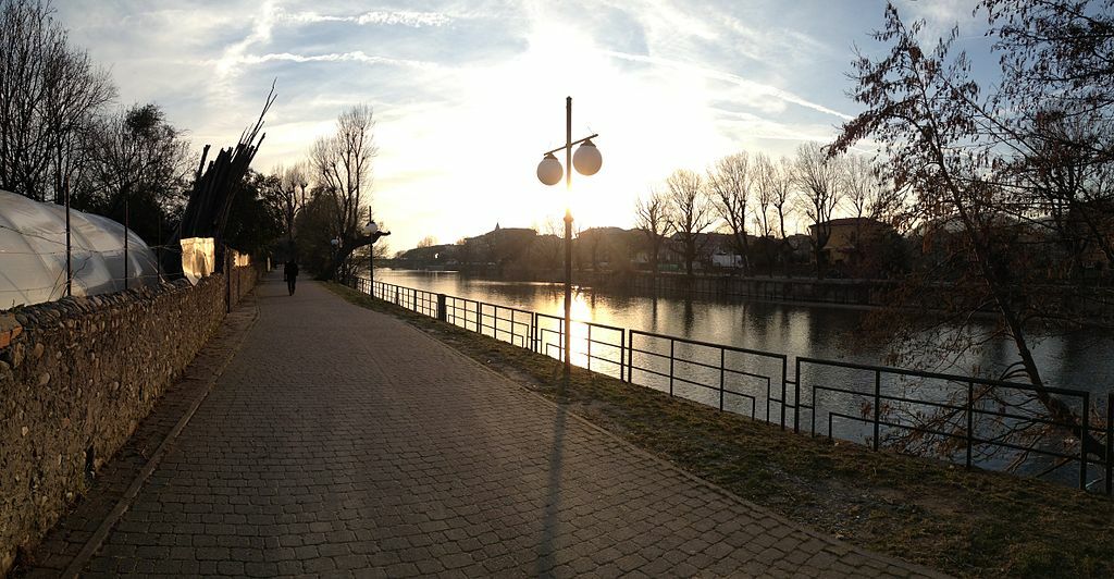 Lavagna, Italy, Entella river