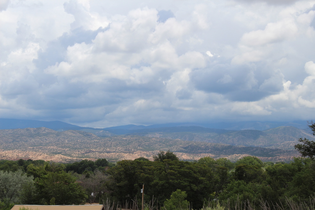 Nambé Pueblo, New Mexico USA - the sight of Sangre de Cristo Mountains - panoramio