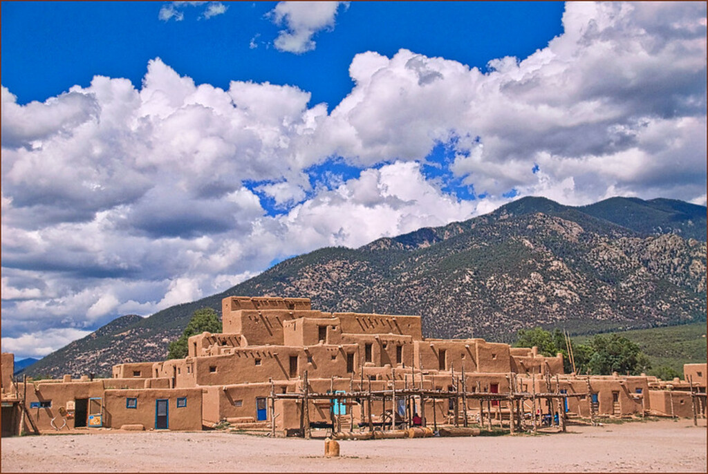 Taos Pueblo (NM) -- North Side Structure 2013