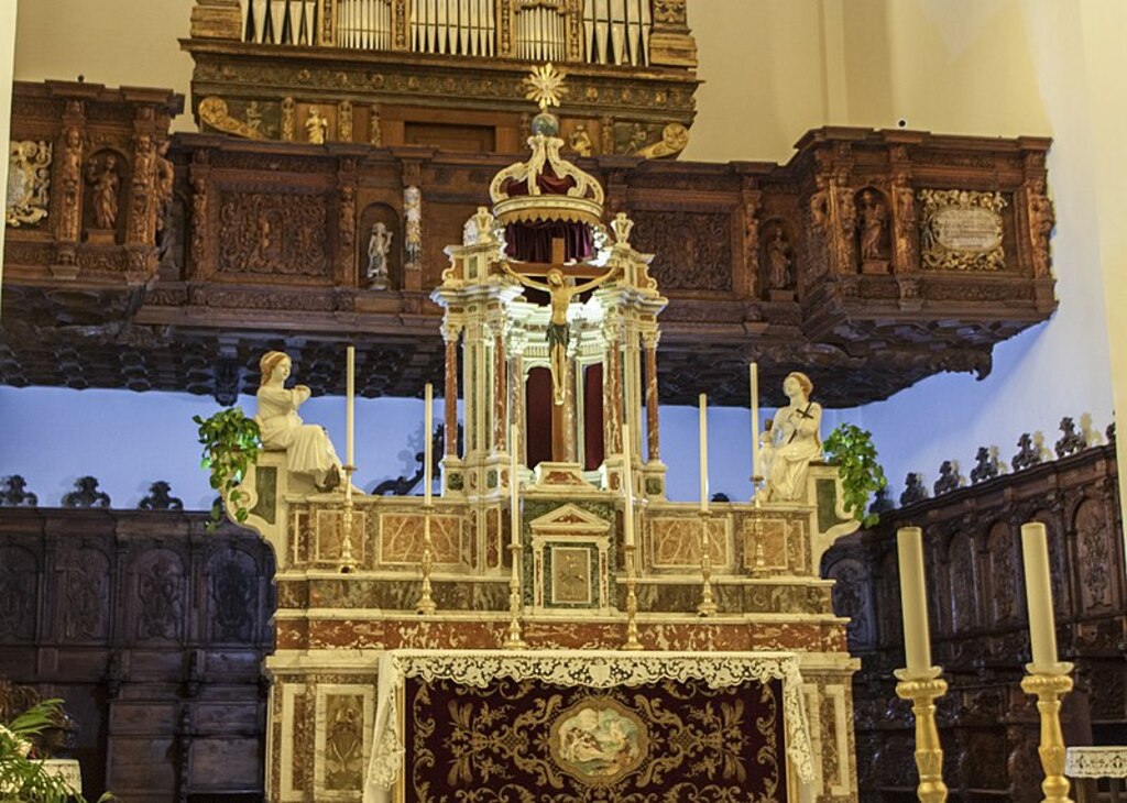 Altare principale duomo Castroreale
