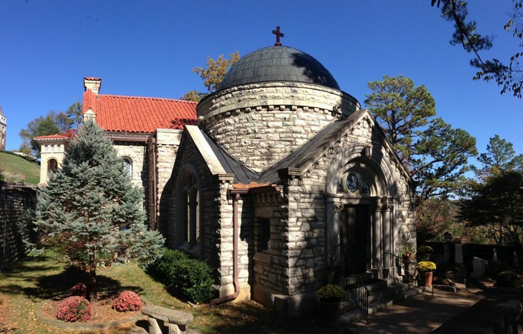 Eureka Springs AR, 27 Oct 2012.  Saint Elizabeth of Hungary Catholic Church.  Beautiful!!