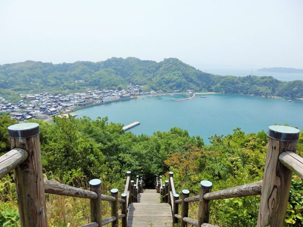 まさに絶景！瀬戸内海を一望できる皿山