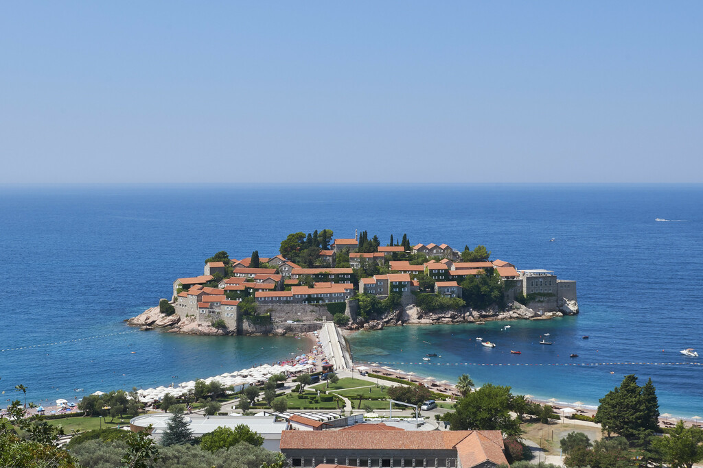 Sveti Stefan - Beautiful tidal island in Kotor