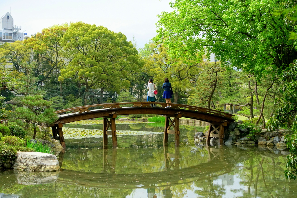 Shinsetsu-kyo Bridge - Shōsei-en - Kyoto, Japan - DSC06936