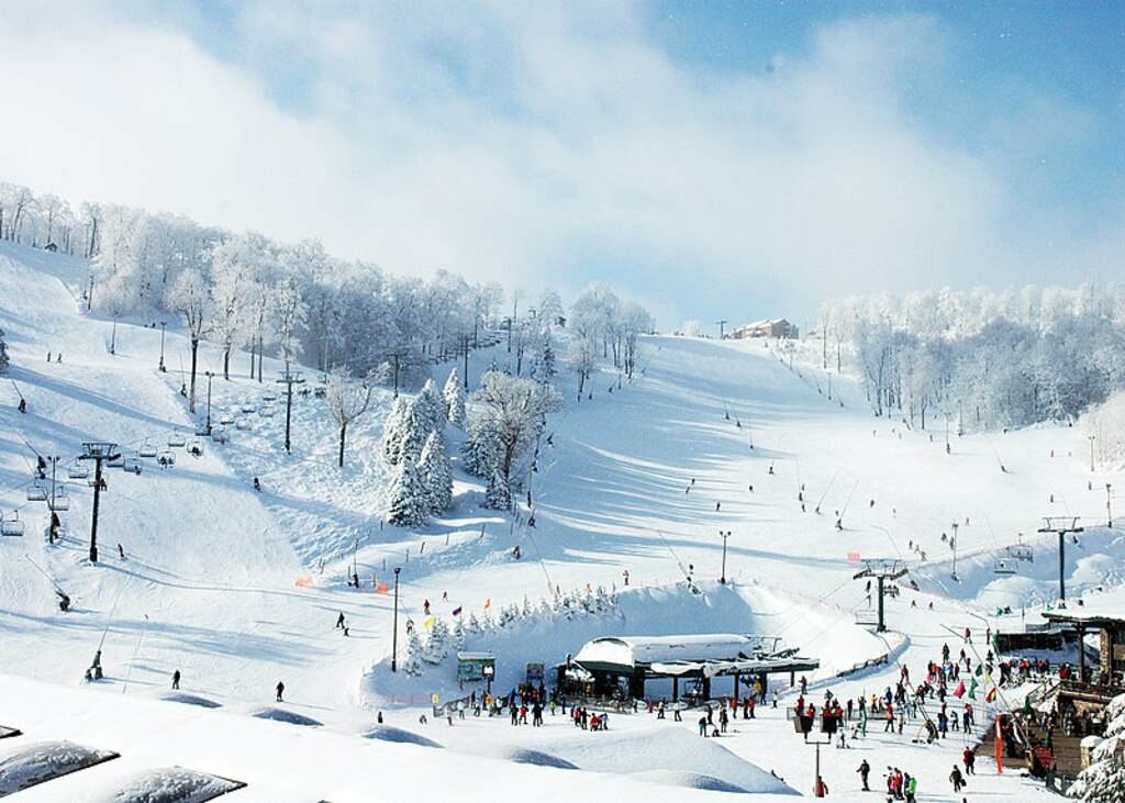 Front Side of Seven Springs