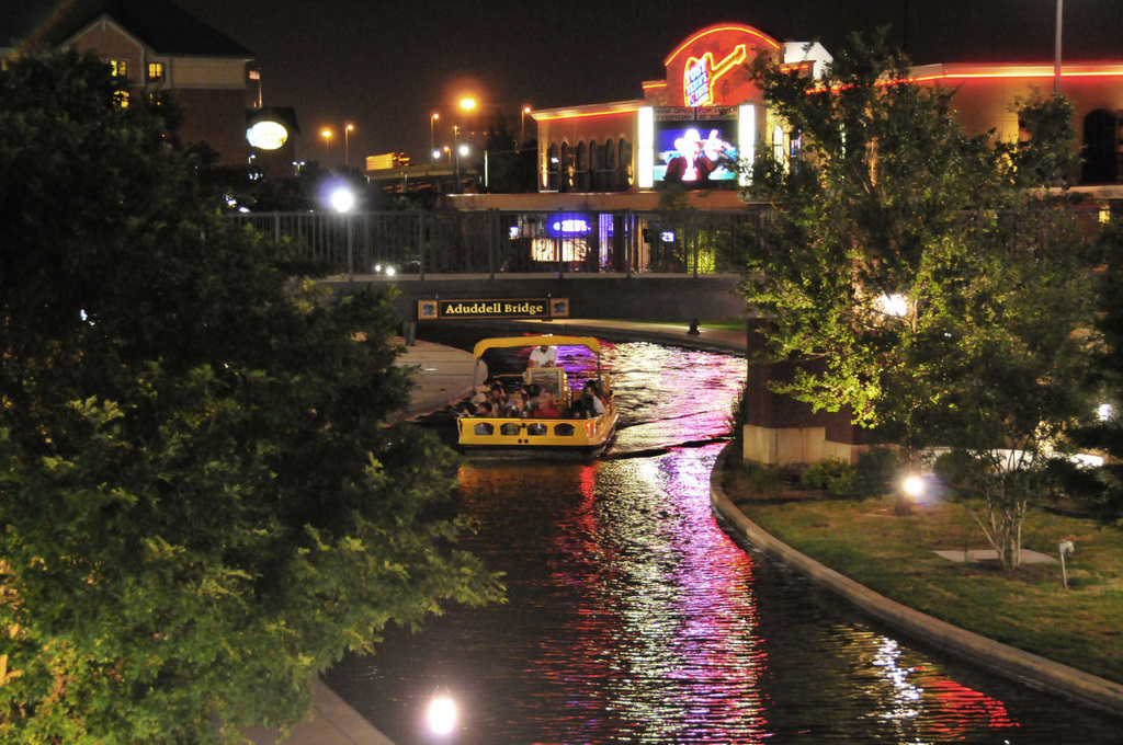 Oklahoma Bricktown Canal at Night (2535941850)