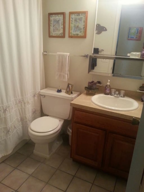 A bathroom for the guests 