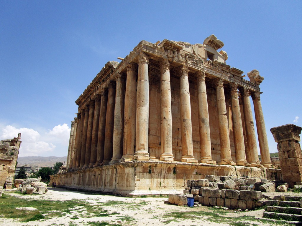 Temple of Bacchus, Baalbek, Lebanon