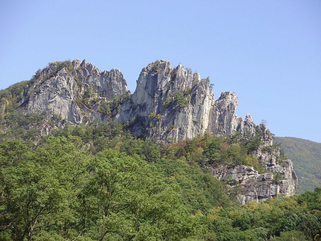 View of Seneca Rocks