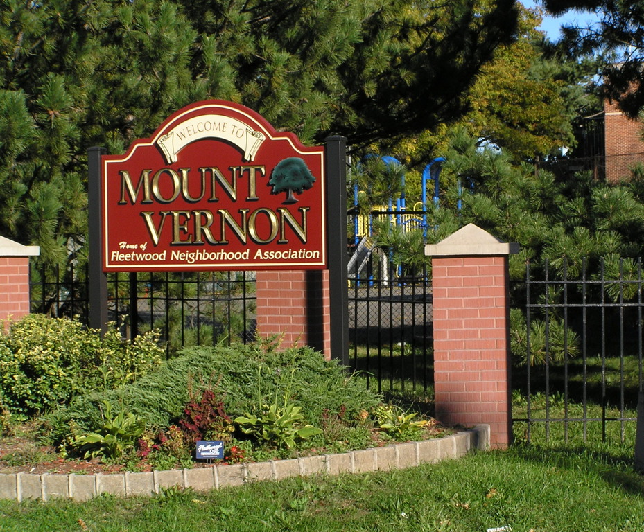 Fleetwood Neighborhood Association Welcom Sign 2012