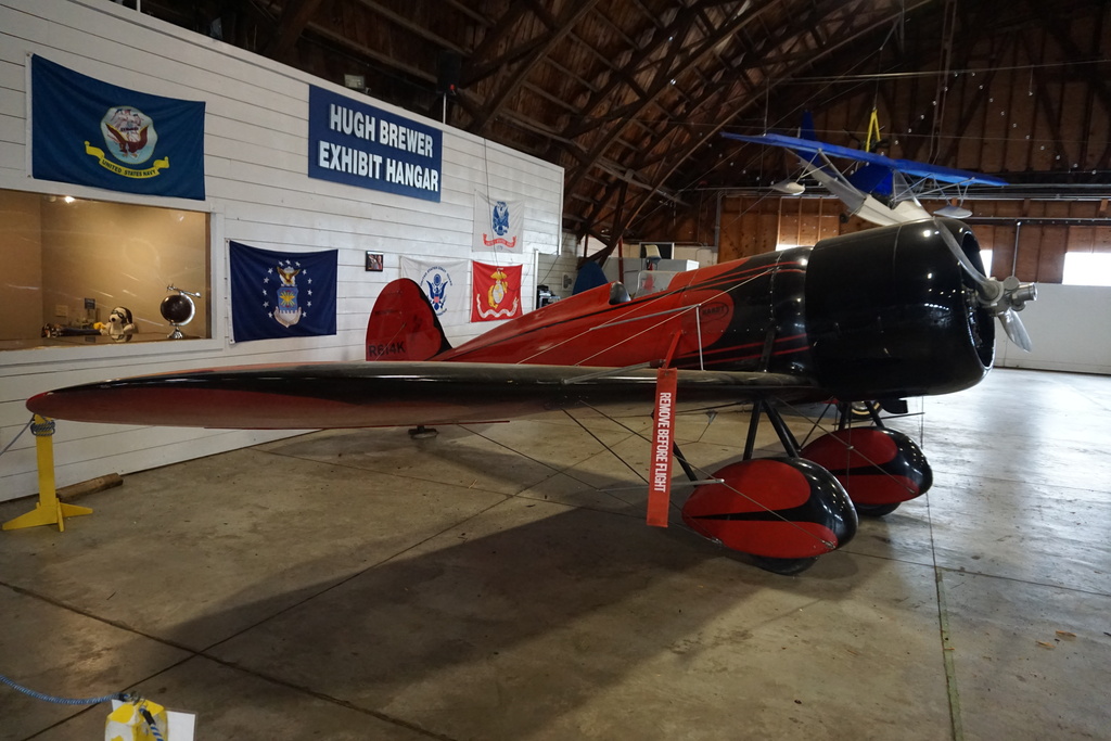 Arkansas Air & Military Museum May 2017 02 (1928 Travel Air Model R "Mystery Ship" replica)