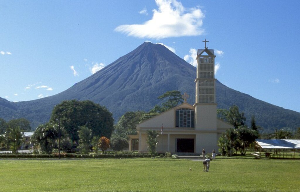 Arenal Volcano from La Fortuna
