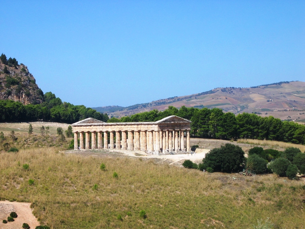 Grieks-Dorische Tempel van Segesta,Calatafimi(TP)