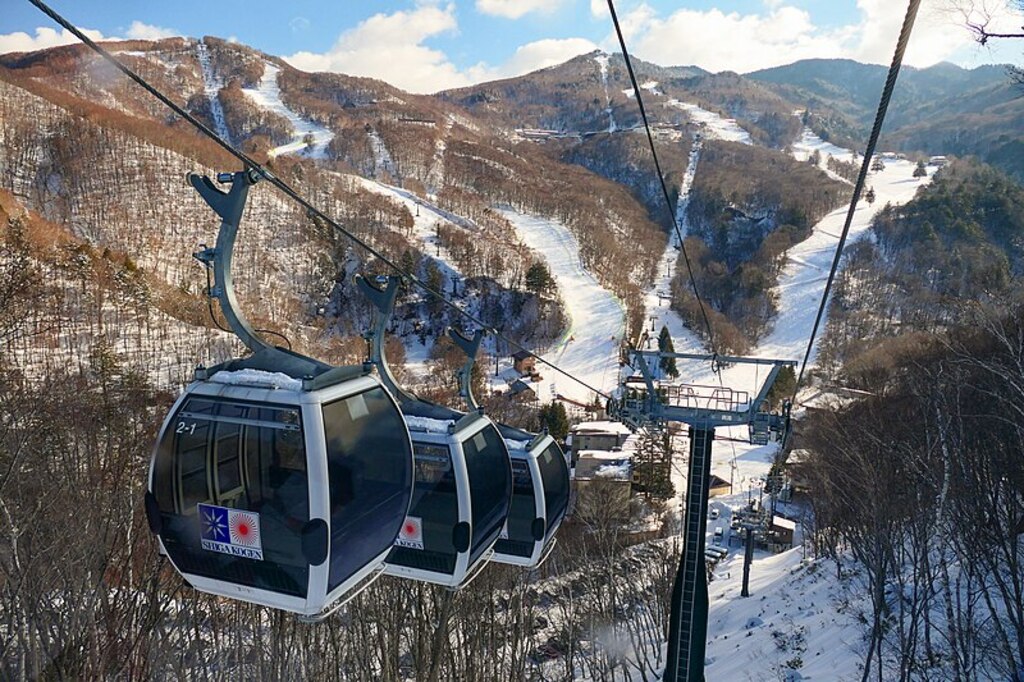 Shiga-kogen Ski-resort-gondola