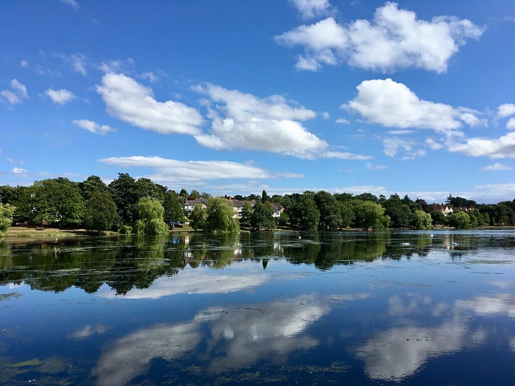 Roath Park lake, July 2018 (1)