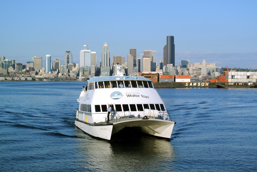 King County Water Taxi Downtown Seattle