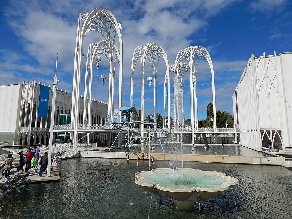 Pacific Science Center arches