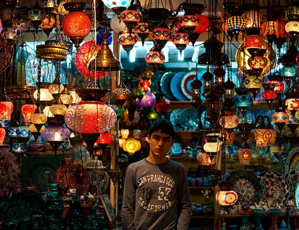 Lanterns in the Grand Bazaar 01