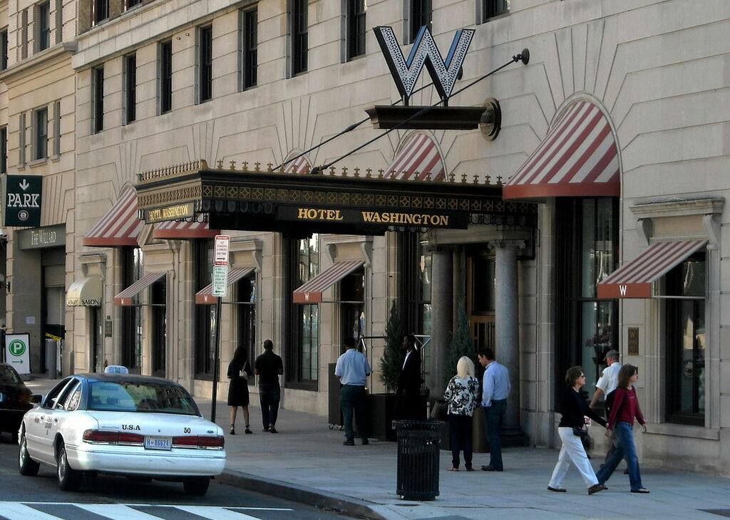 W Hotel entrance- Washington, D.C.