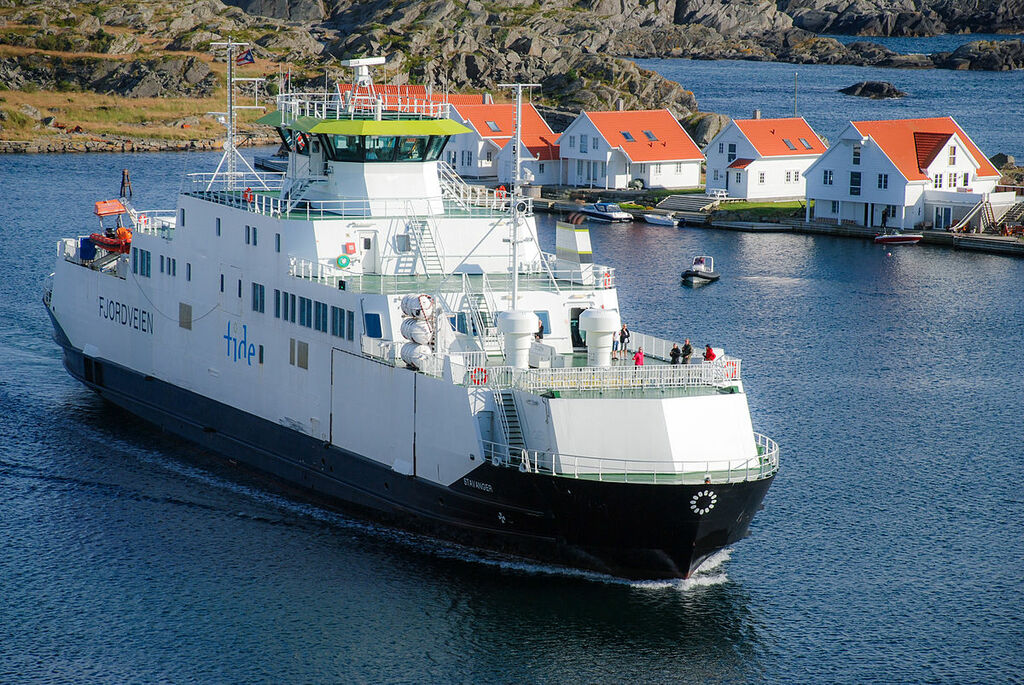 MF Fjordveien ved Skudeneshavn 2011. Foto Harald Sætre