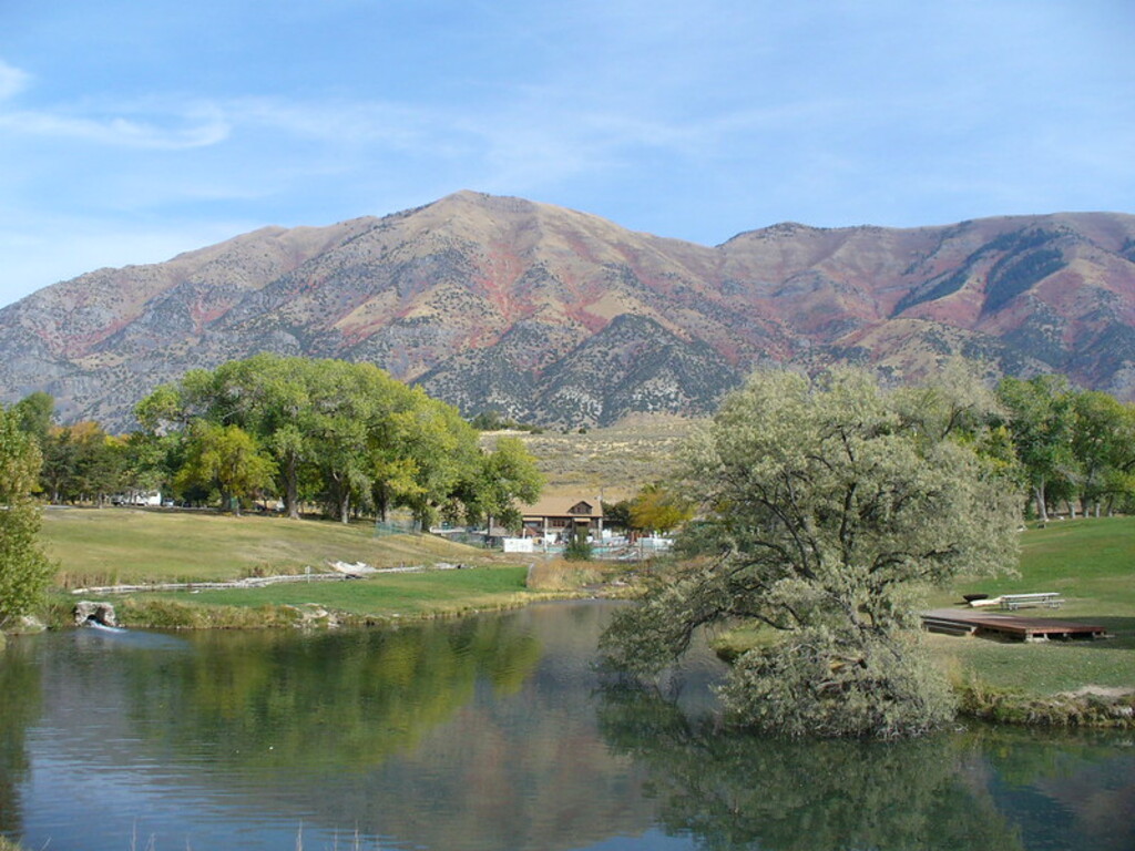 Crystal Hot Springs, Northern Utah