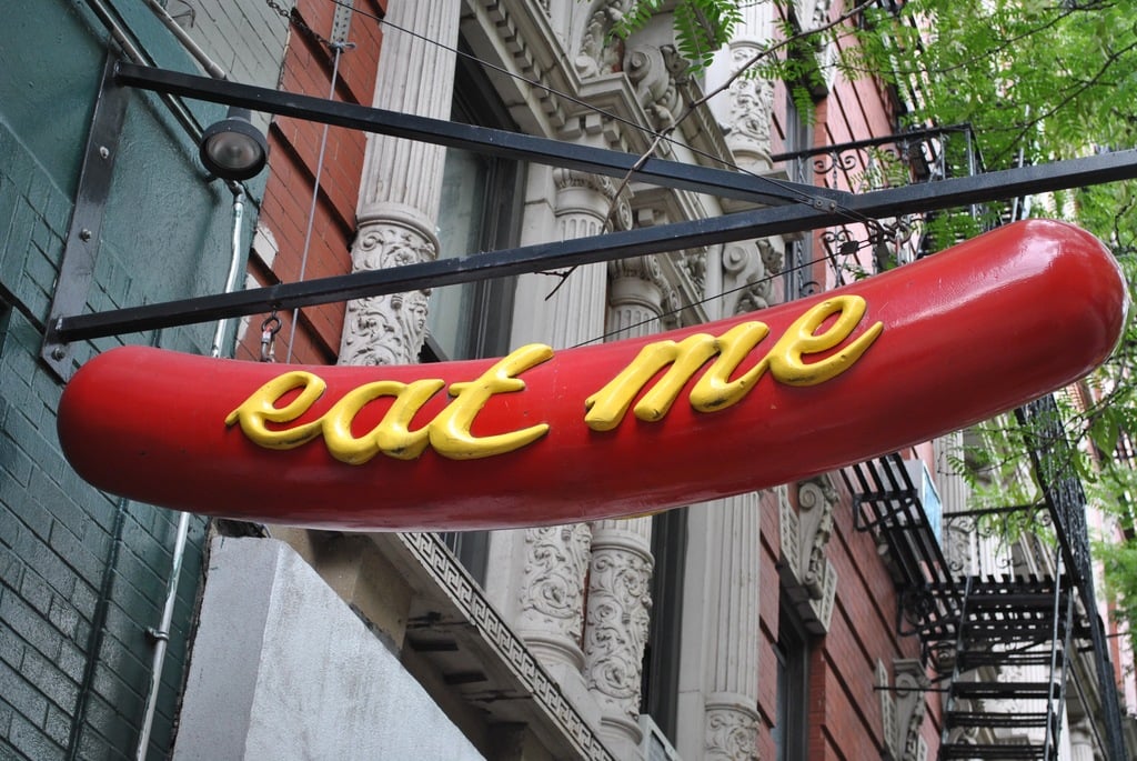 Take the hot dog's advice