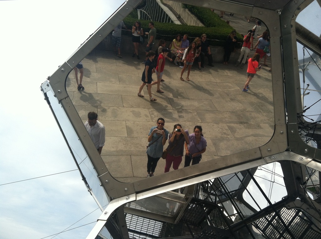 A cool summer exhibit on the roof of MOMA