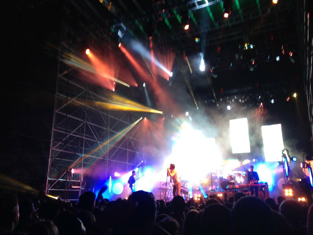 Passion Pit at Pier 26 at Hudson River Park