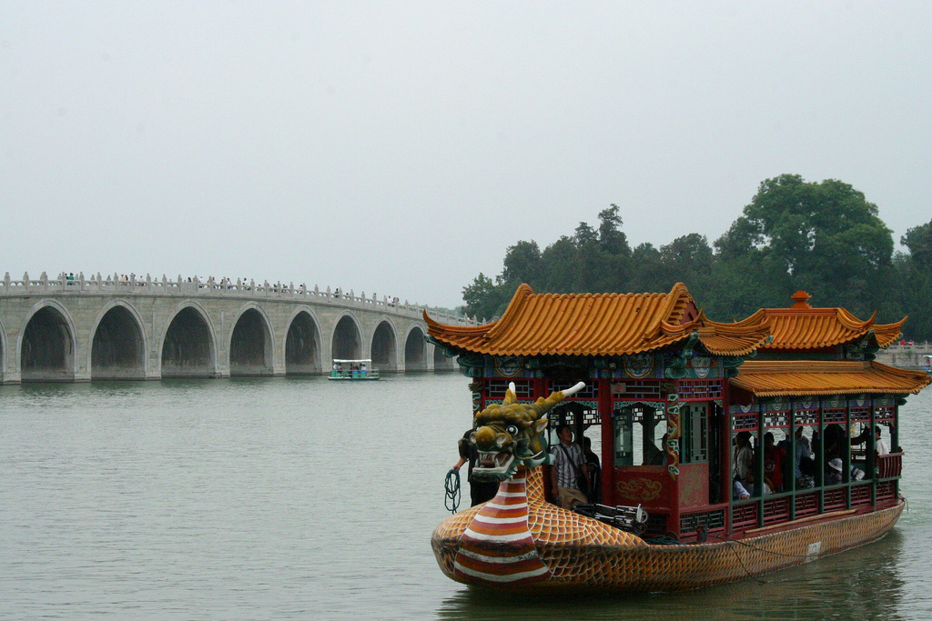 Dragon Boat at the Summer Palace