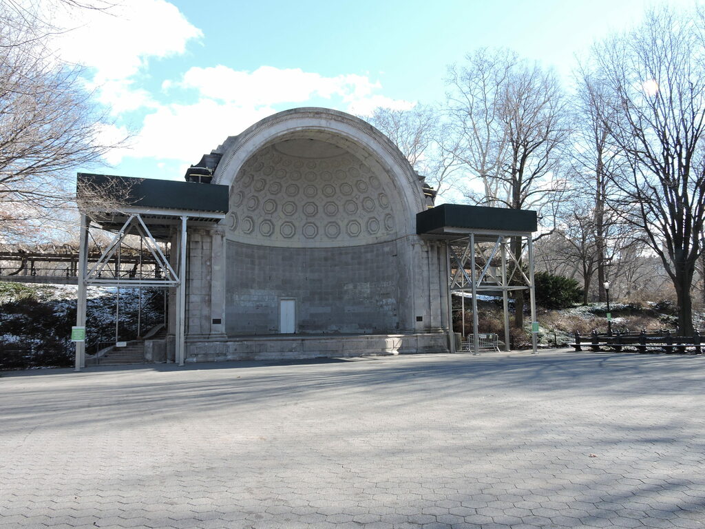 The bandstand in Central Park