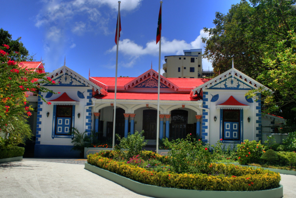Muliaage presidential residence of maldives