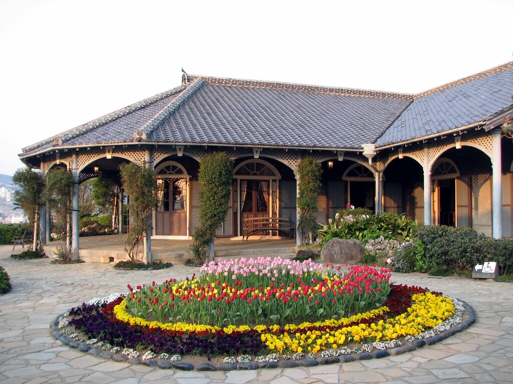 Old Glover House Glover Garden Nagasaki Right